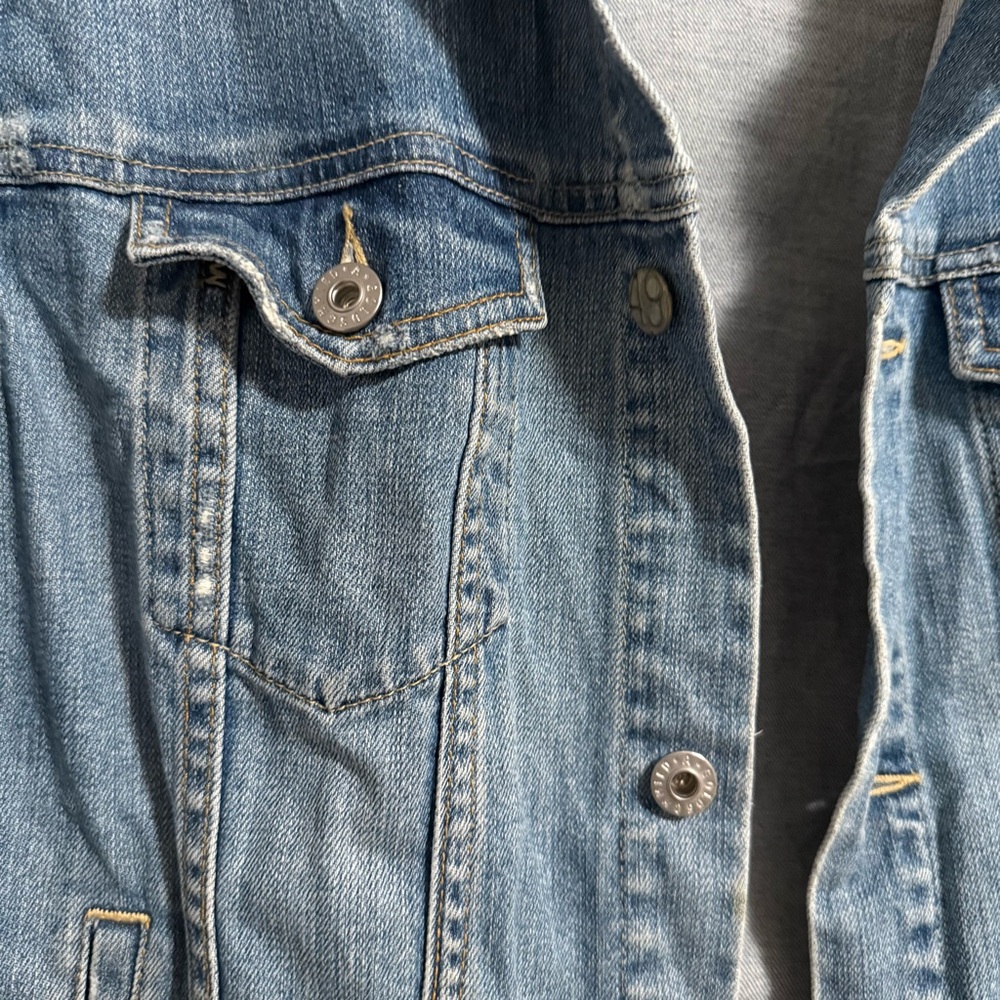 AG Oversized Nancy Jacket in 17 Years Grunge Small - Picture 5 of 12